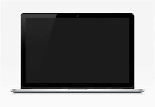 mac book pro show black box for video